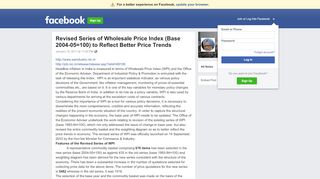 
                            8. Revised Series of Wholesale Price Index (Base 2004-05=100 ...