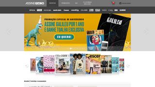 
                            9. Revistas da Editora Globo e Globo Conde Nast - Assine Globo