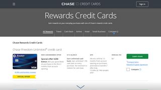 
                            5. Rewards Credit Cards | Chase.com