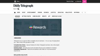 
                            3. +Rewards - Daily Telegraph
