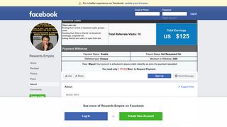 
                            7. Rewards Empire - About | Facebook
