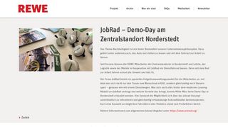 
                            4. REWE Region Nord JobRad – Demo-Day am Zentralstandort ...