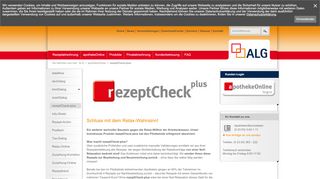 
                            3. rezeptCheck-plus | ALG GmbH