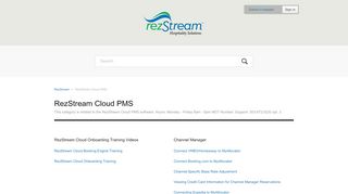 
                            3. RezStream Cloud PMS – RezStream