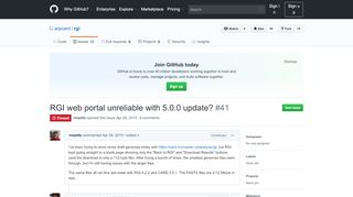 
                            5. RGI web portal unreliable with 5.0.0 update? · Issue #41 · arpcard/rgi ...