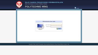 
                            7. RGPV-Administrative Login