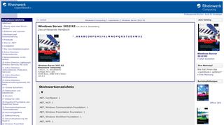 
                            9. Rheinwerk Computing :: Windows Server 2012 R2 - index