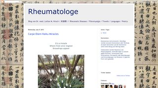 
                            9. Rheumatologe: July 2013