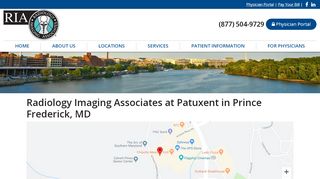 
                            8. RIA Patuxent in Prince Frederick MD | Radiology Center