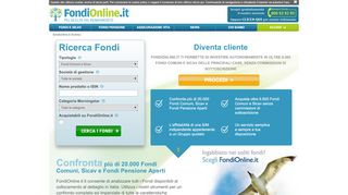 
                            3. Ricerca fondi online. Confronta tutti i fondi collocati …