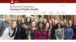 
                            7. Richard M. Fairbanks School of Public Health: IUPUI
