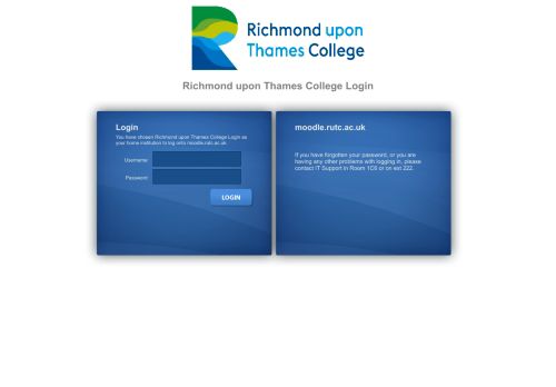 
                            1. Richmond upon Thames College Login - Loading Session Information