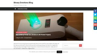 
                            2. Rick & Morty Portal Gun (Arduino & 3D Printer Project) - Binary ...