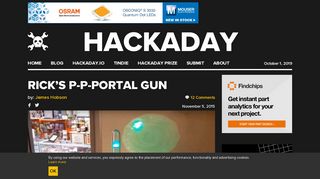 
                            5. Rick's P-p-portal Gun | Hackaday