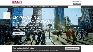
                            6. Ricoh Global | EMPOWERING DIGITAL WORKPLACES
