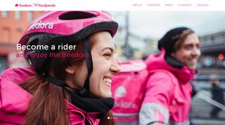 
                            2. Riders • foodora delivery service | We deliver, you enjoy!