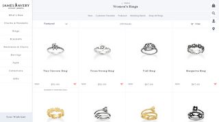 
                            1. Rings for Her: Stackable, Band, Wedding & More - James Avery
