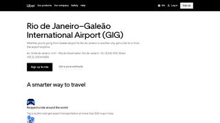 
                            4. Rio de Janeiro Galeão International Airport | Uber