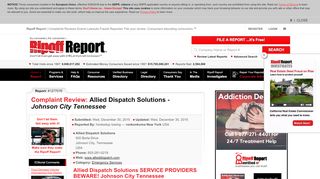 
                            7. Ripoff Report > Allied Dispatch Review - Johnson City ...