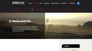 
                            6. Rishton Golf Club • ONPAR