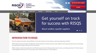 
                            5. RISQS - Railway Industry Supplier Qualification Scheme