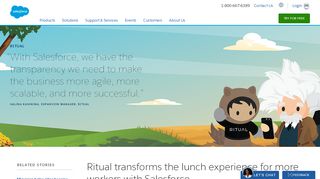 
                            8. Ritual brings social ordering to more people with Salesforce