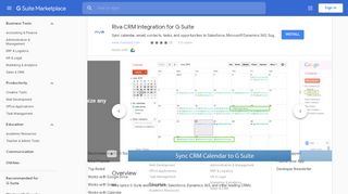 
                            9. Riva CRM Integration for G Suite - G Suite Marketplace - Google