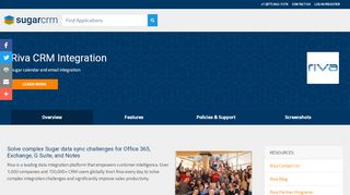 
                            7. Riva CRM Integration SugarCRM, Inc.