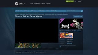 
                            9. Rivals of Aether: Panda Maypul on Steam