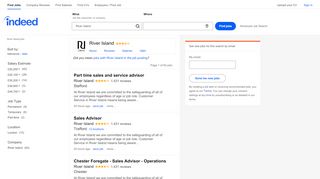 
                            9. River Island Jobs - August 2019 | Indeed.co.uk
