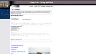 
                            7. River Oaks Family Medicine