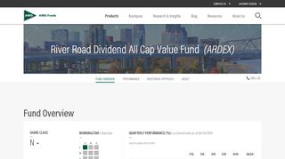 
                            2. River Road Dividend All Cap Value Fund (ARDEX) | AMG Funds