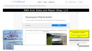 
                            8. R&K Auto Sales and Repair Shop, LLC, 2121 Cameron Street ...