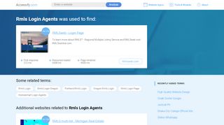 
                            5. Rmls Login Agents at top.accessify.com