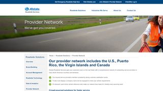 
                            4. Roadside Service Provider Network | Allstate Roadside Services