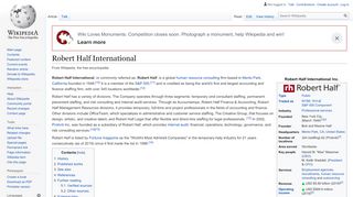 
                            9. Robert Half International - Wikipedia