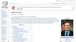 
                            5. Robert K. Steel - Wikipedia