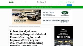 
                            9. Robert Wood Johnson University Hospital's Medical …