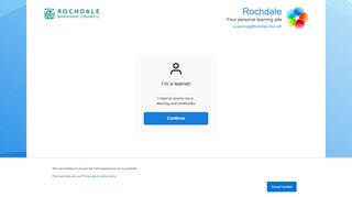 
                            5. Rochdale E-learning Login - Me Learning