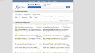 
                            3. Roche career website - German translation – Linguee