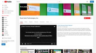 
                            8. Rock Solid Technologies, Inc. - YouTube