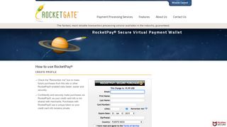 
                            1. RocketGate® - How to use RocketPay®