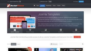 
                            6. RocketTheme - Joomla Templates