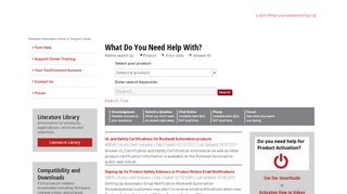 
                            1. Rockwell Automation - Search Knowledgebase