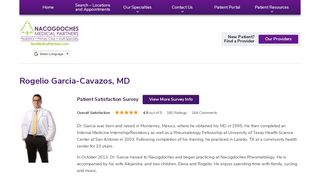 
                            2. Rogelio Garcia-Cavazos, MD | Nacogdoches Medical Partners