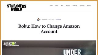 
                            7. Roku: How to Change Amazon Account - …