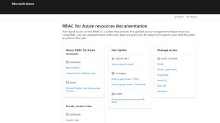
                            2. Role-based access control (RBAC) for Azure resources ...