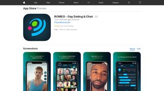 
                            2. ROMEO - Gay Dating & Chat on the App Store
