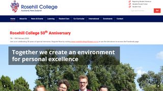
                            10. Rosehill College: Home