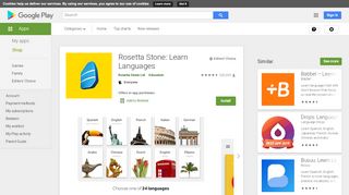 
                            9. Rosetta Stone: Learn Languages - Apps on Google Play